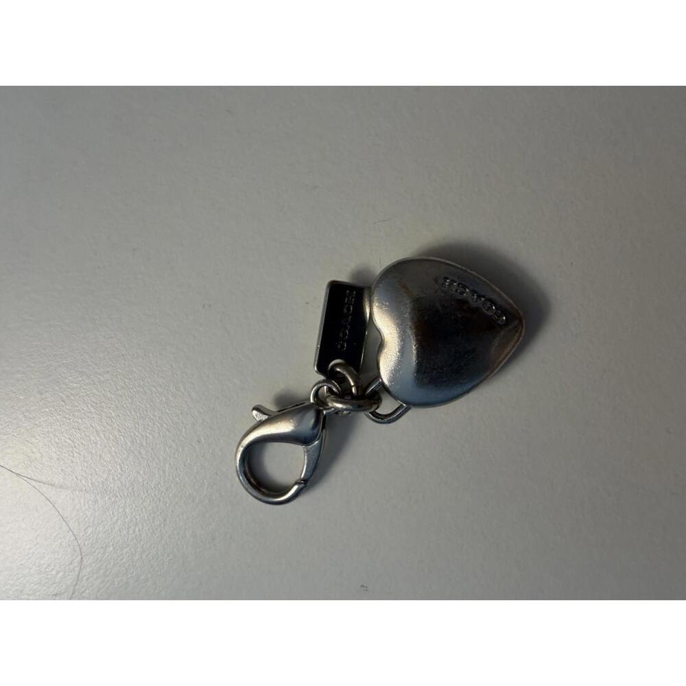 Coach Silver Heart and Flower Mini Charm Set - Picture 3 of 5